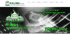 Desktop Screenshot of kalimatrust.org